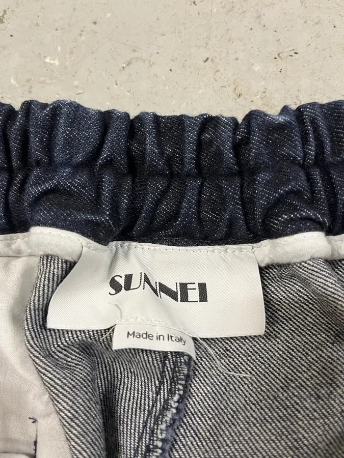 Sunnei Raw Denim Cozy Jeans - Image 9