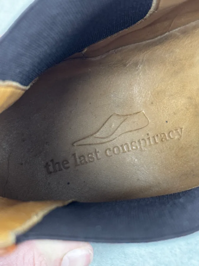 The Last Conspiracy Brown Gradient Leather Boots - Image 12
