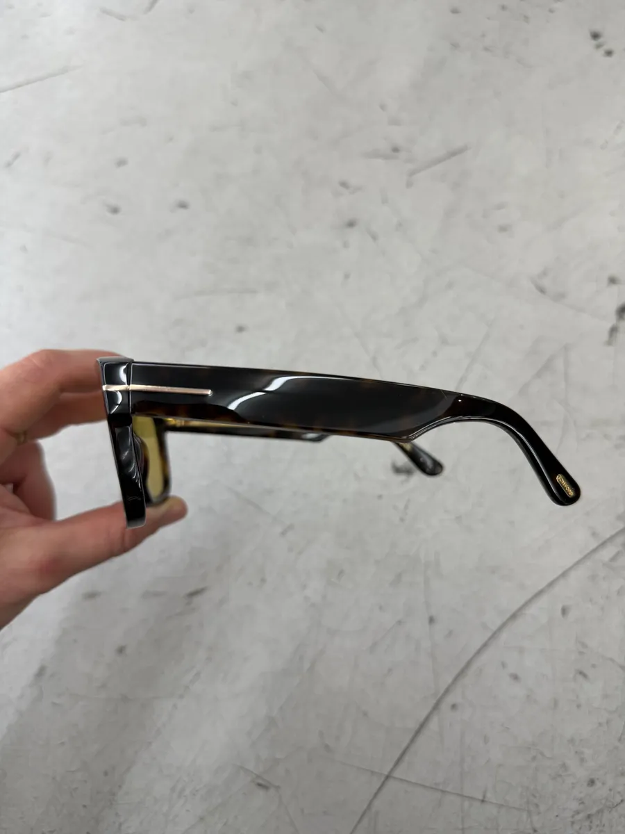 Tom Ford Zeiss Icon Collection Black Pilot Sunglasses - Image 11