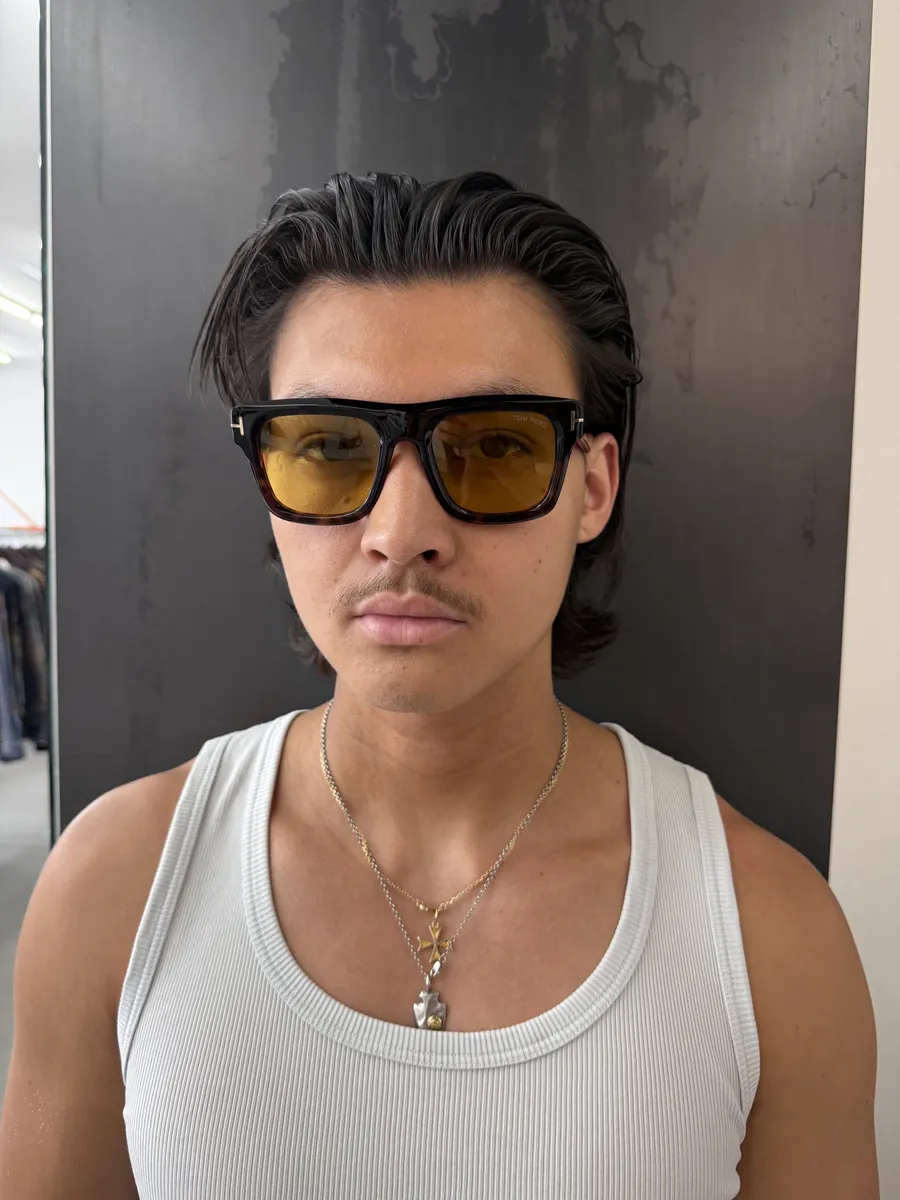 Tom Ford Zeiss Icon Collection Black Pilot Sunglasses - Image 3