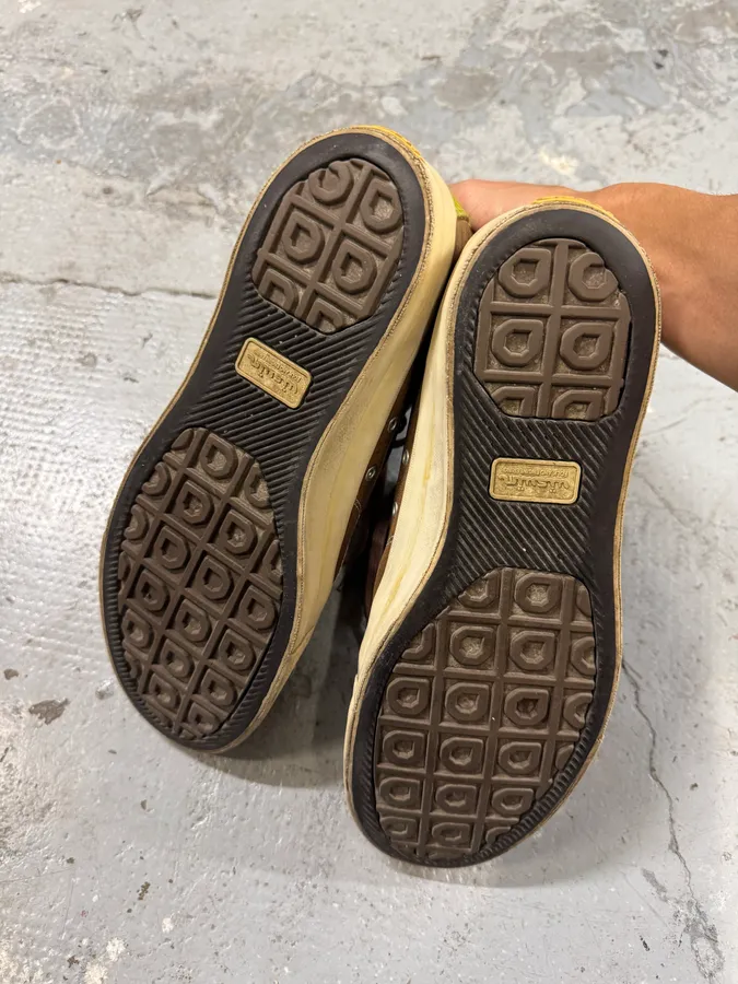 Visvim Brown Leather High Shoes - Image 5