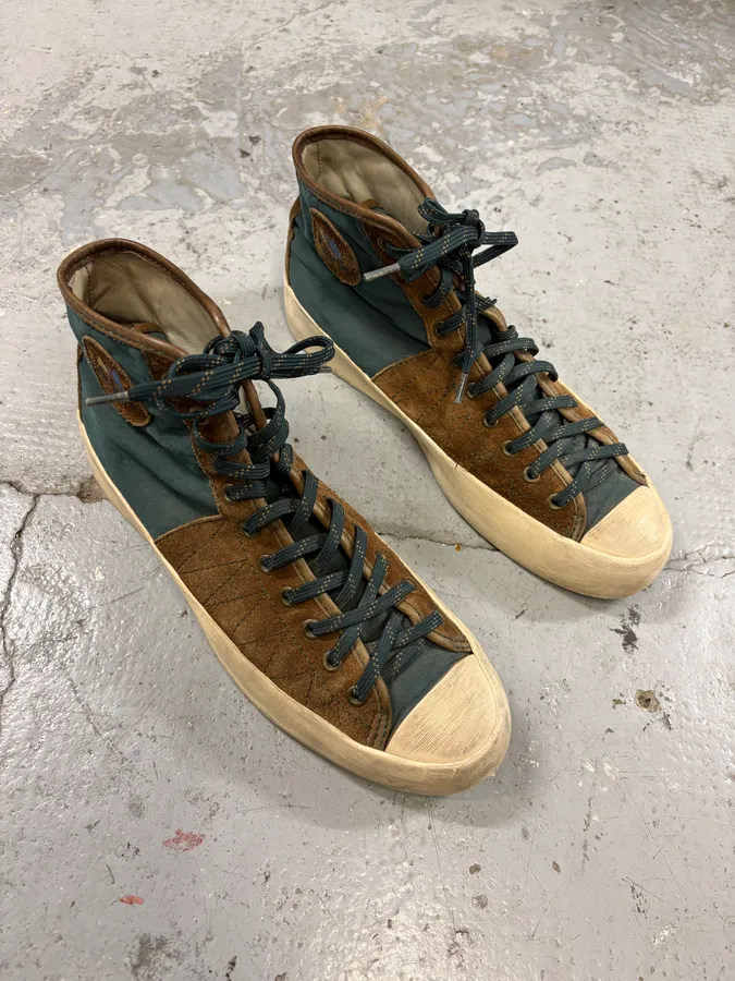 Visvim Sunnegga High Lamina Brown Shoes - Image 4