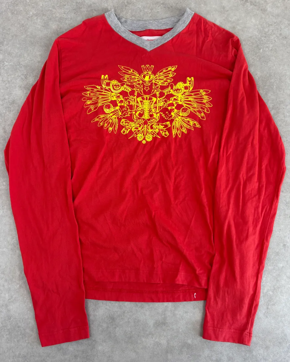 Walter Van Beirendonck Red Eagle Longsleeve