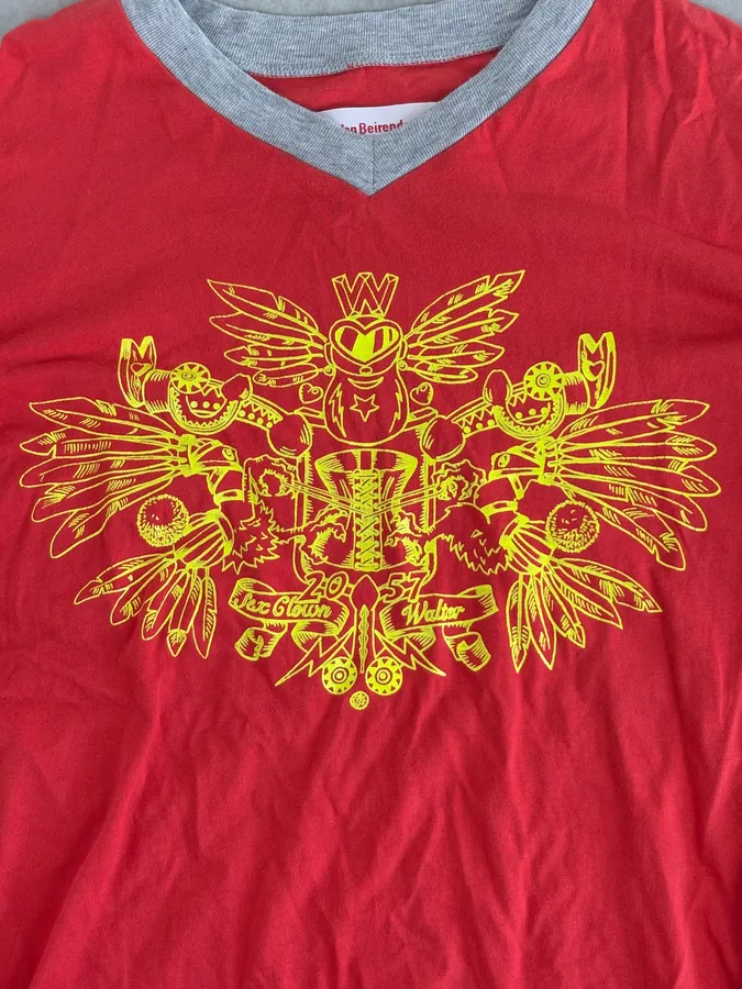 Walter Van Beirendonck Red Eagle Longsleeve - Image 5