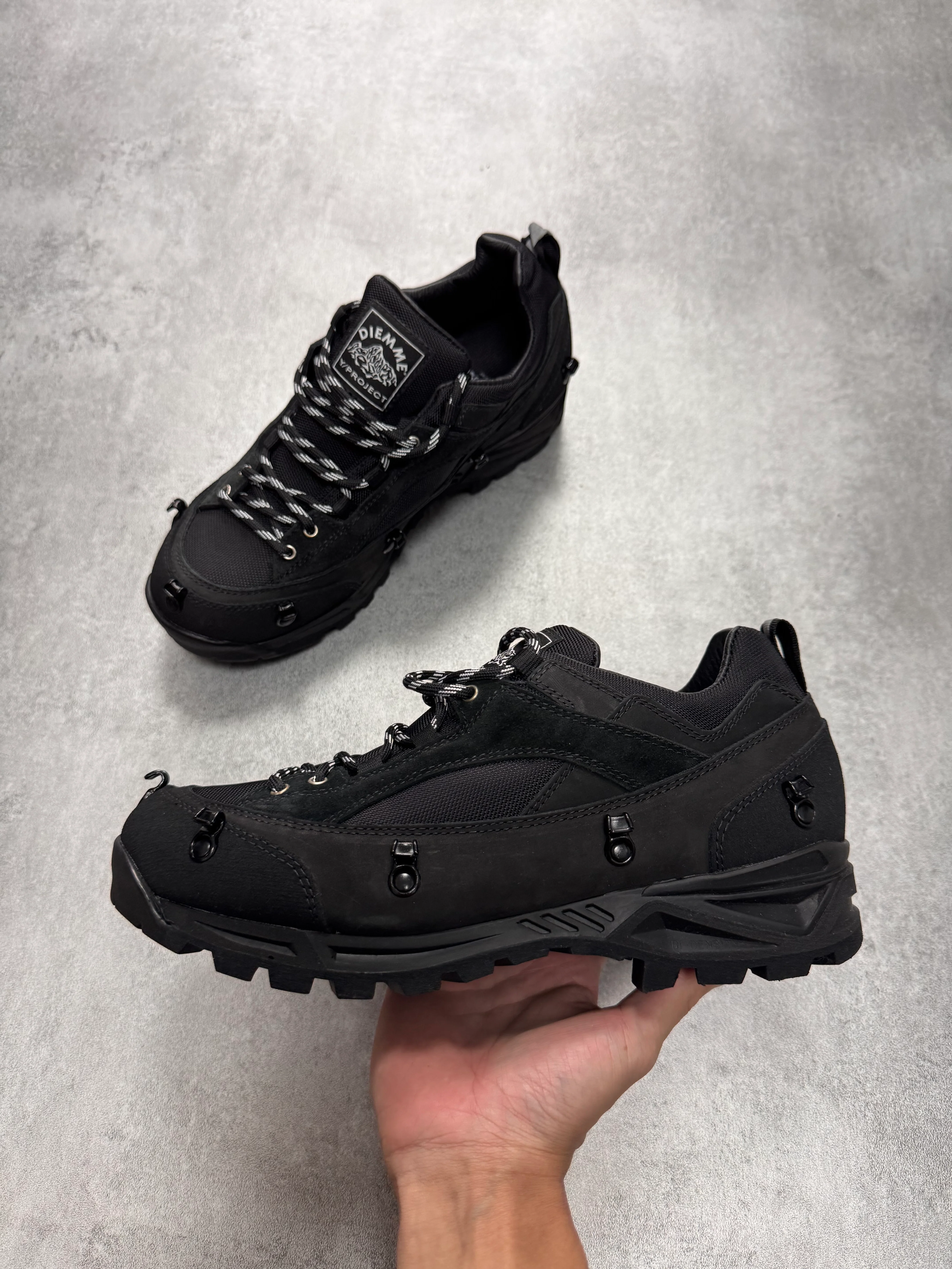Y/Project x Diemme Black Grappa Hiker Shoes - Image 2