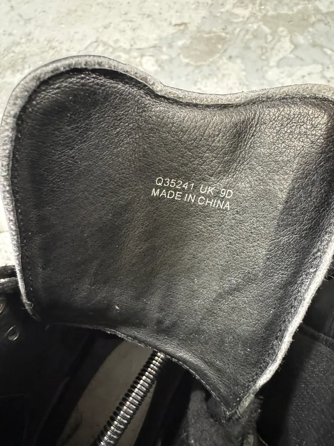 Yohji Yamamoto Y3 Black Leather Boots - Image 6