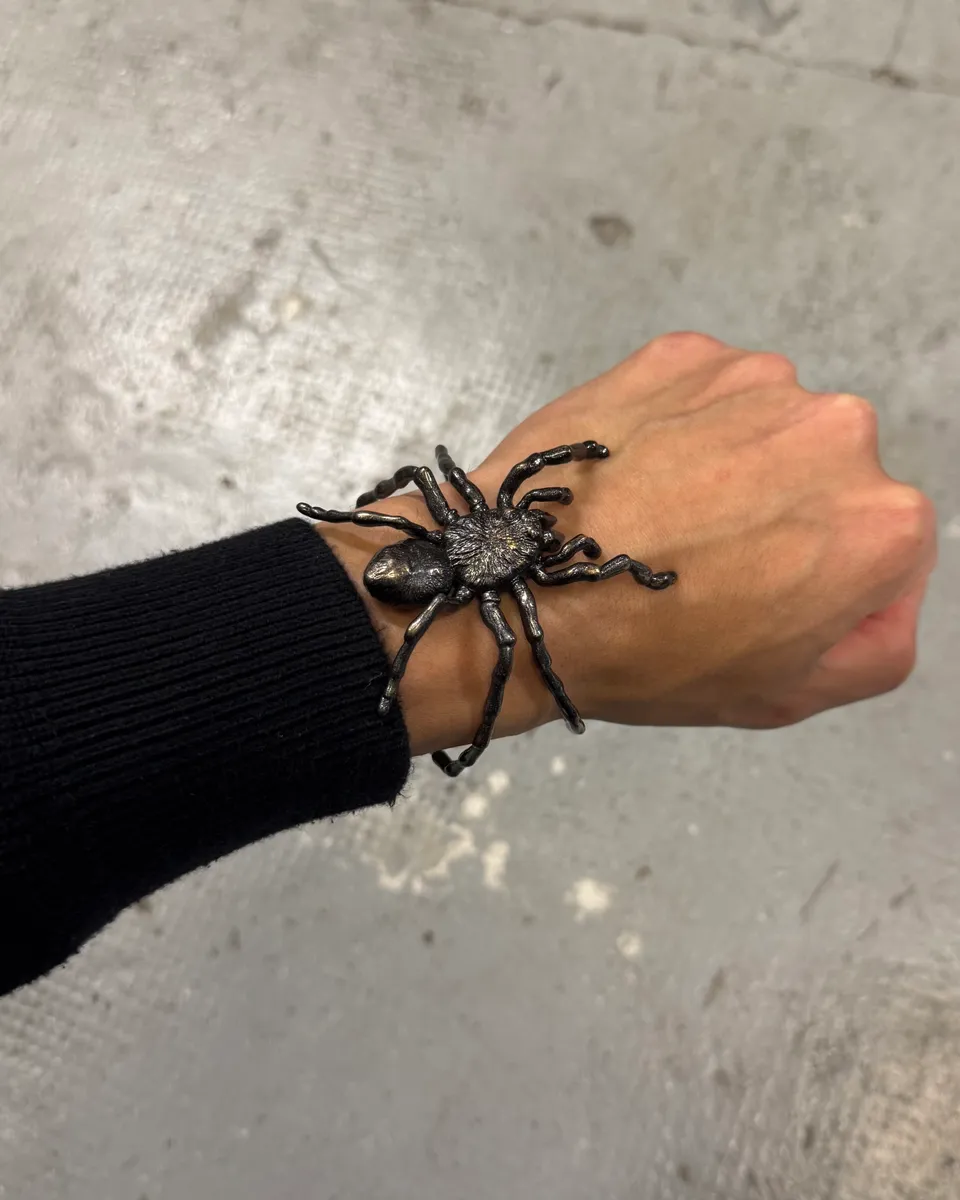 Y/Project Realistic Large Spider Steel Bracelet - Image 2