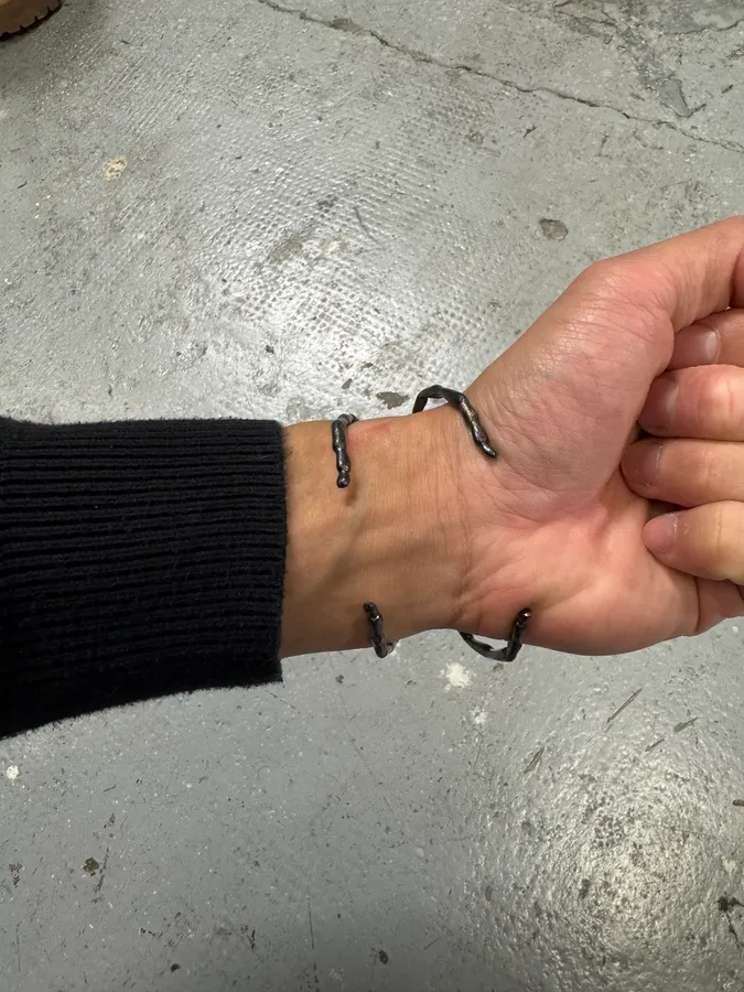 Y/Project Realistic Large Spider Steel Bracelet - Image 4