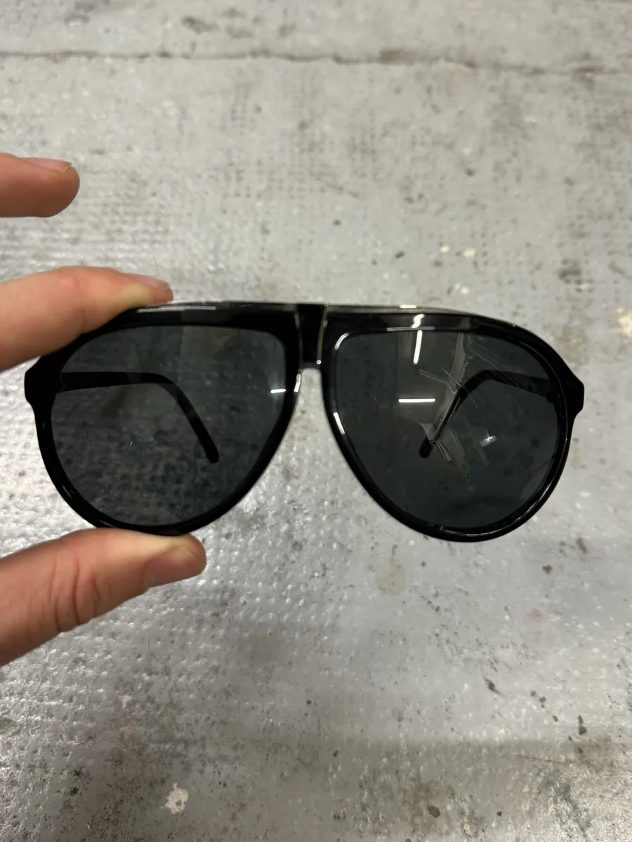 Yves Saint Laurent Black Mafia Aviator Sunglasses - Image 5