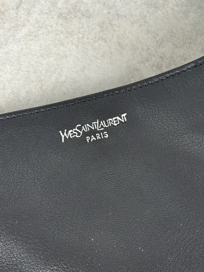Yves Saint Laurent Black Mala Horn Handle bag - Image 15